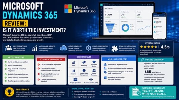 Microsoft Dynamics 365 Review